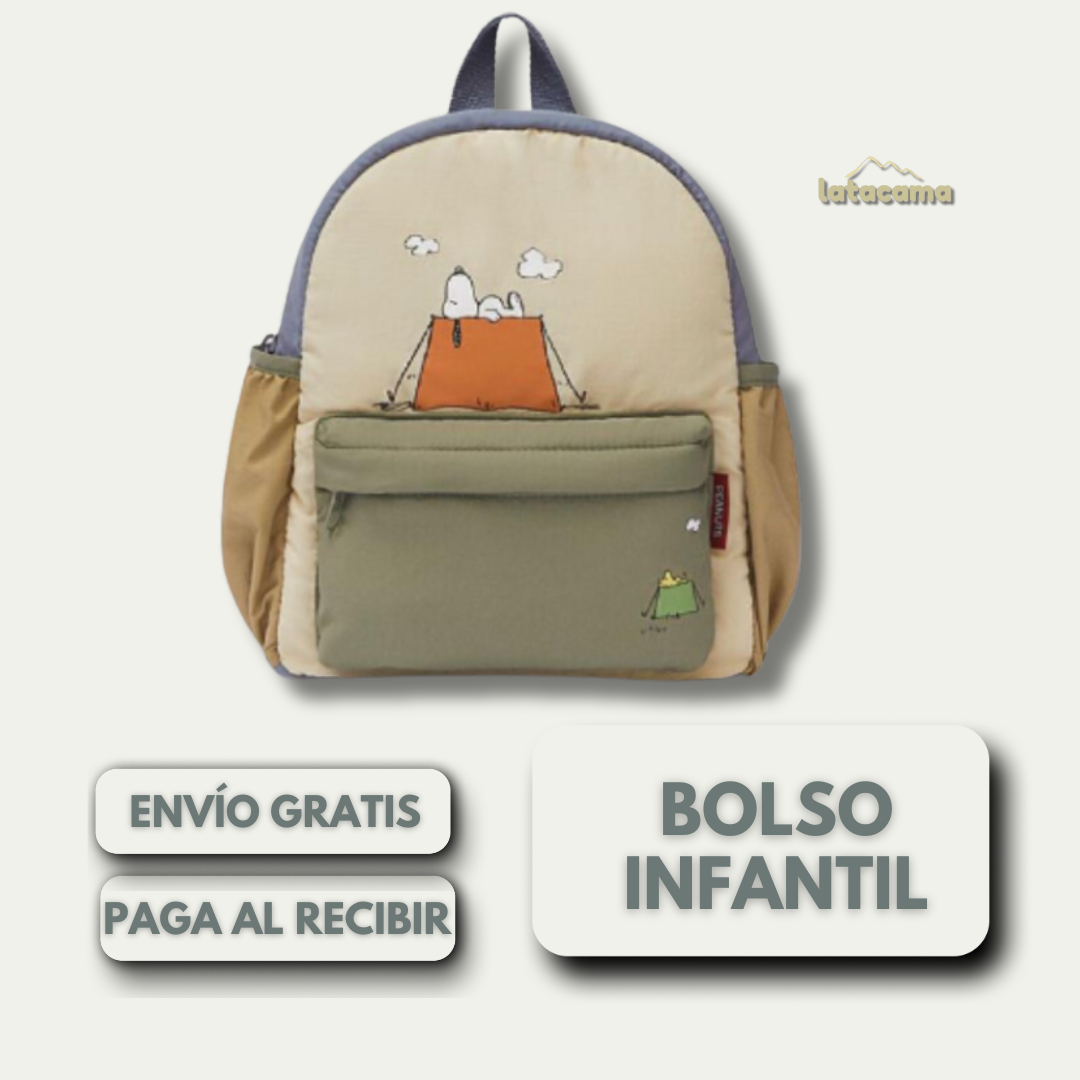 Bolso Infantil Ecologico Snoopy