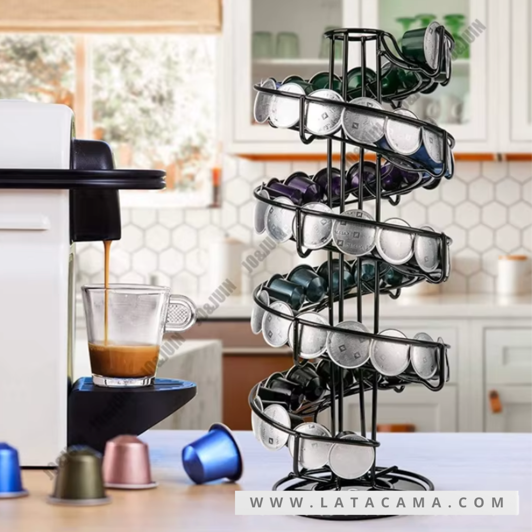 Rack Para Capsulas De Café En Acero Inoxidable